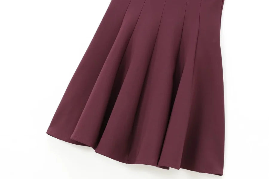 Clara Wide Swing Sleeveless Dress