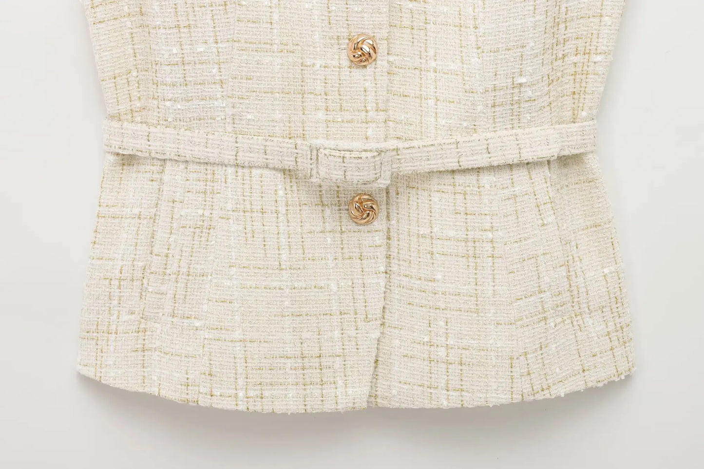 Noah Beaded Textured Vest