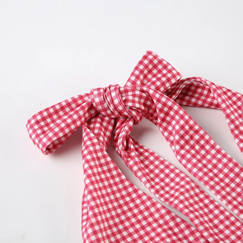 Milou Sweet Backless Blouses