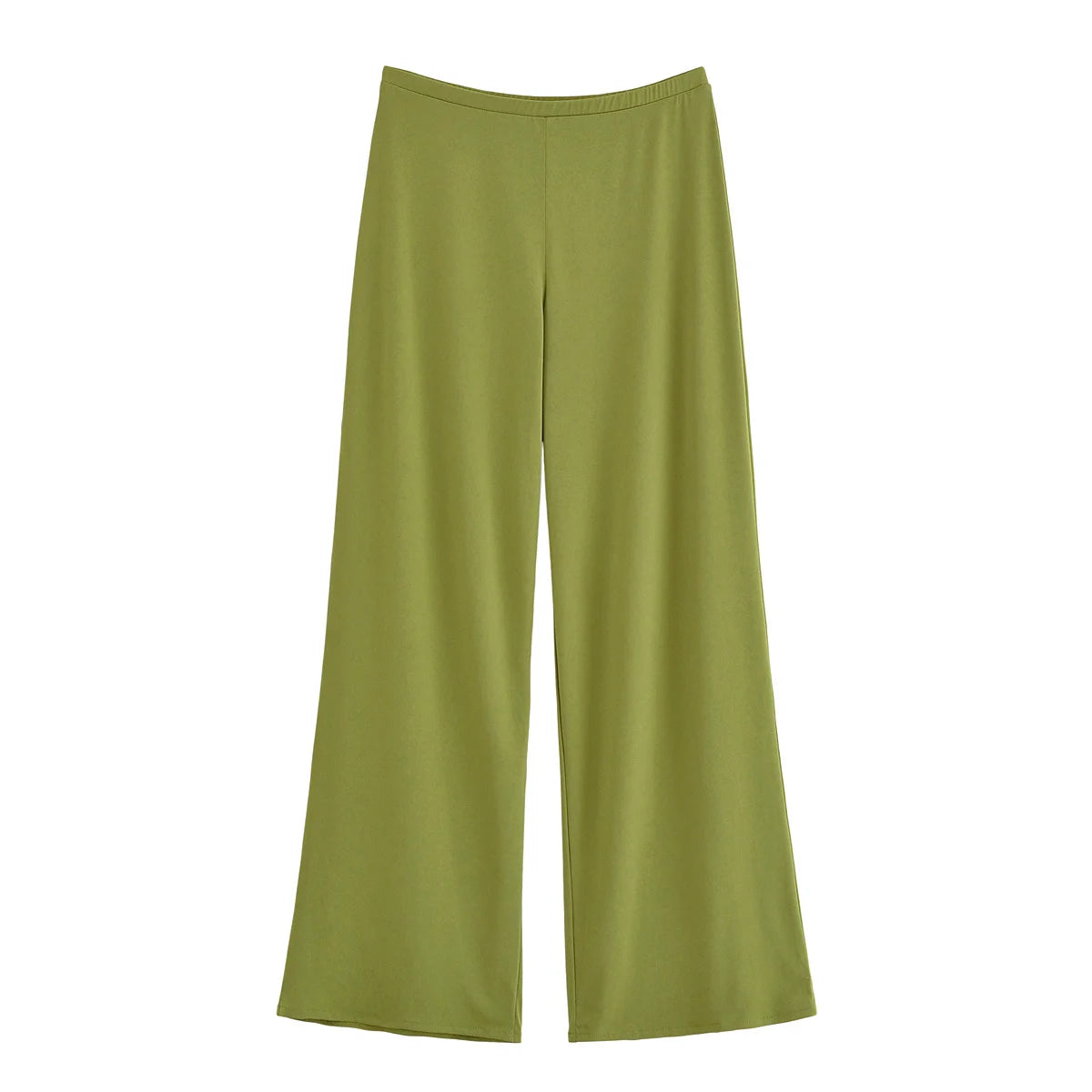 Amber Green Top and Pants Suit