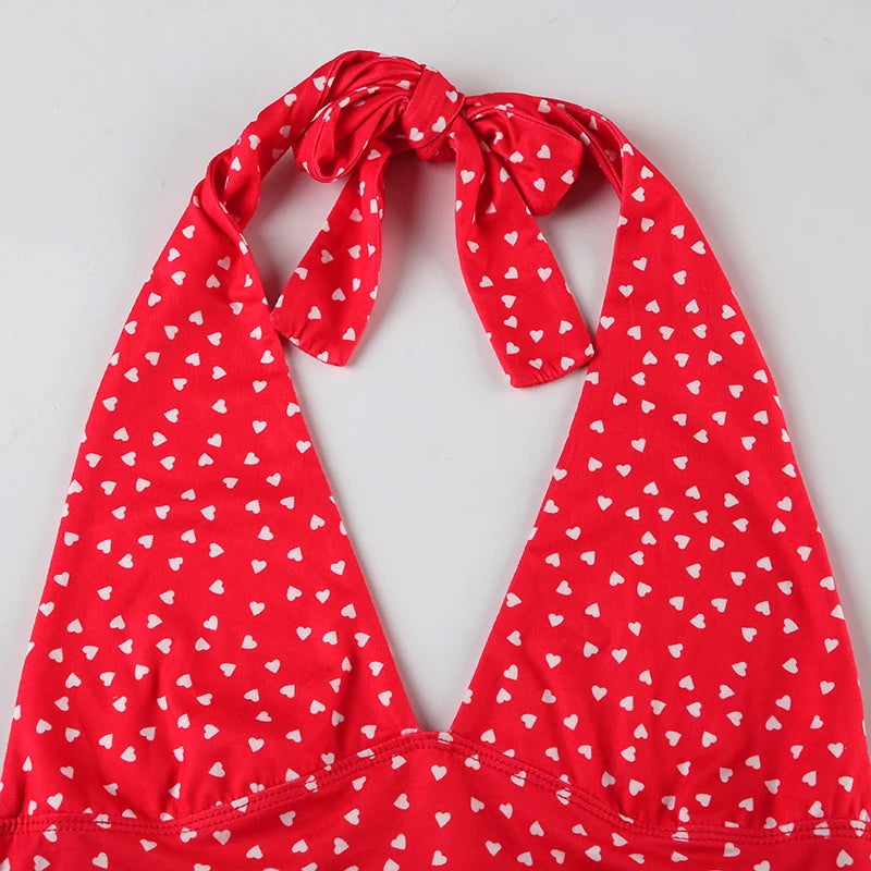 Milou Sweet Backless Blouses