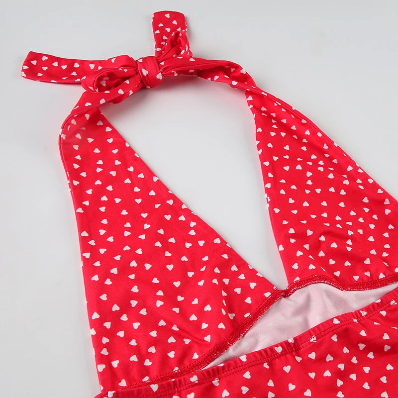 Milou Sweet Backless Blouses