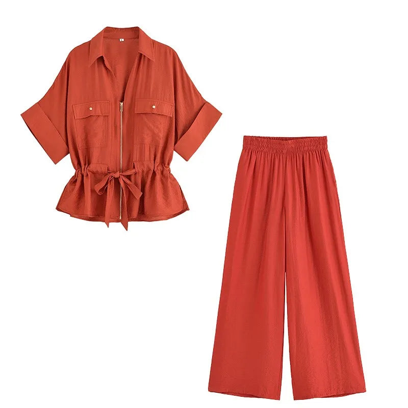 Suze Safari High Waist Set