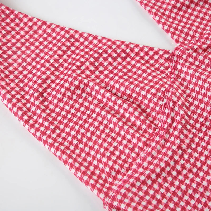 Milou Sweet Backless Blouses