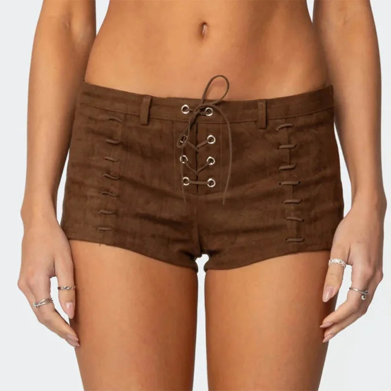 Mae Suede Nail Top
