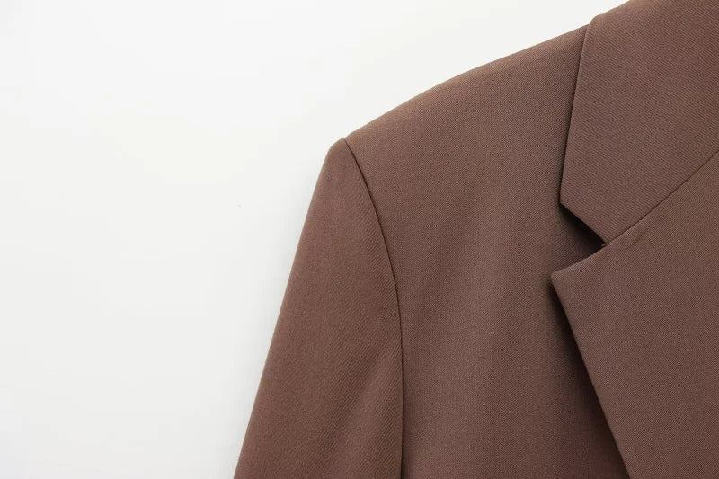 Emmy Brown Blazer & Pants