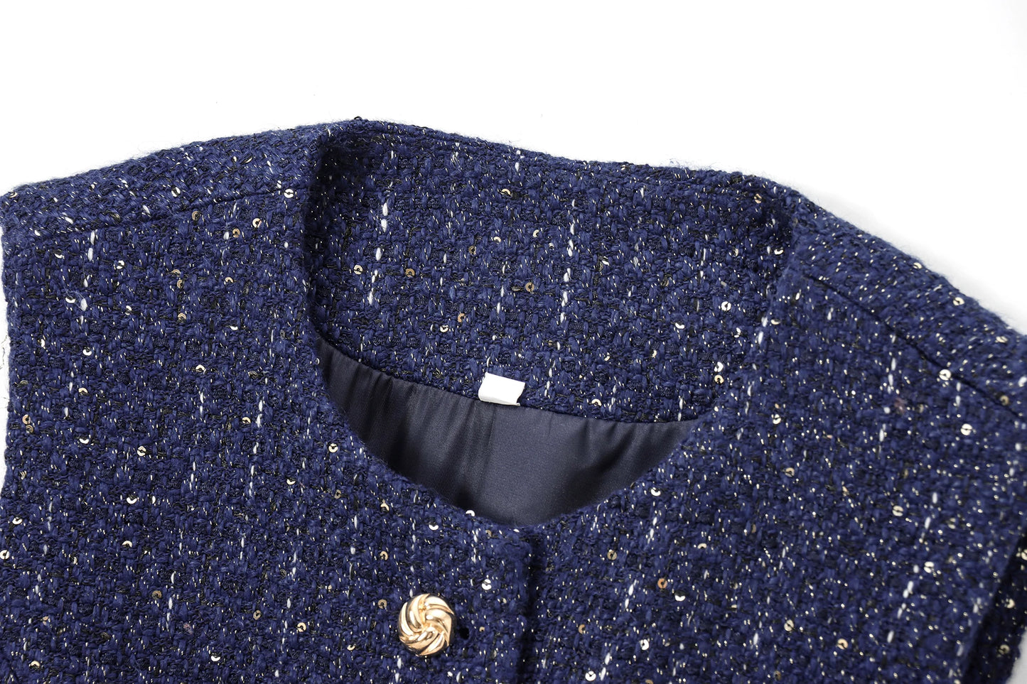 Noah Beaded Textured Vest