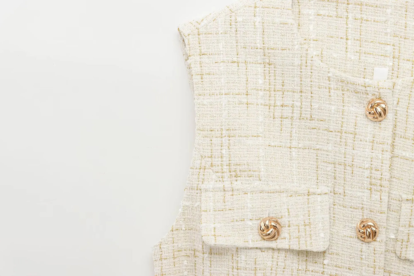 Noah Beaded Textured Vest