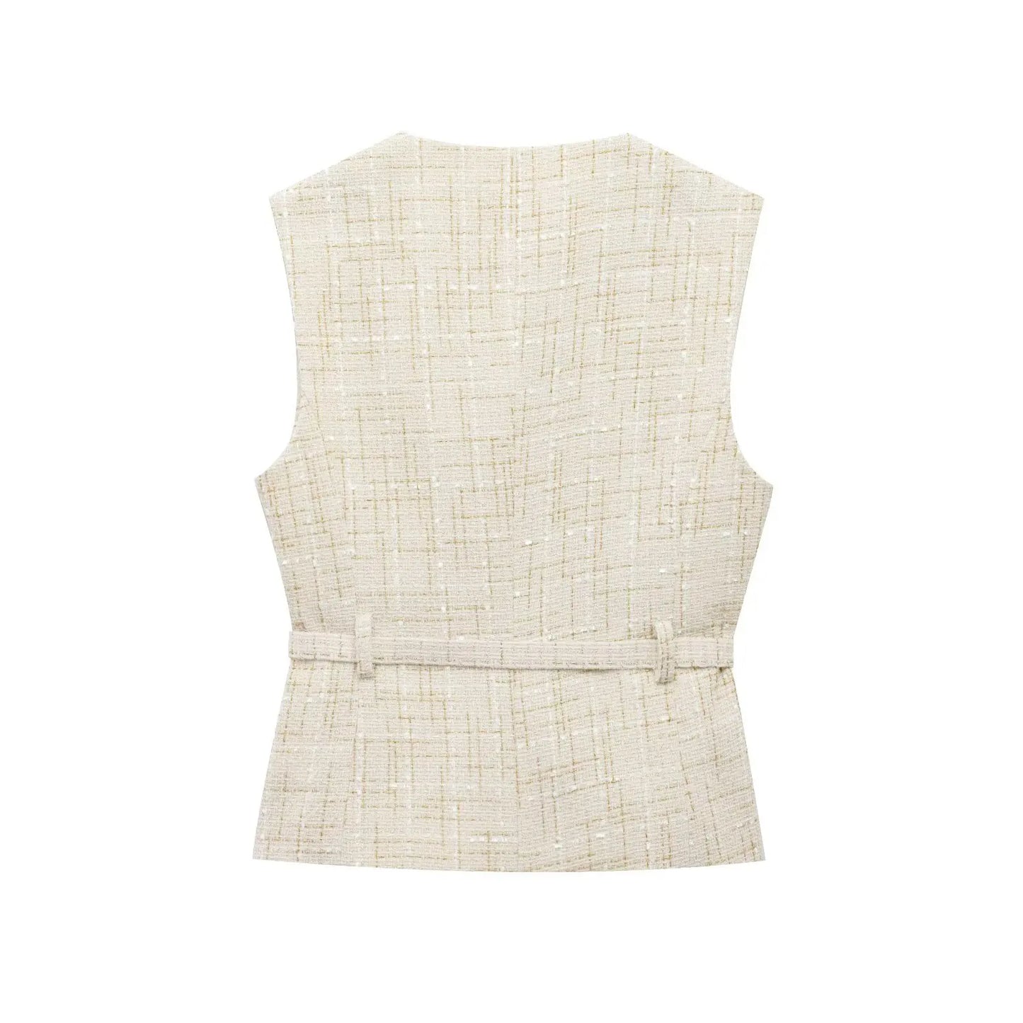 Noah Beaded Textured Vest