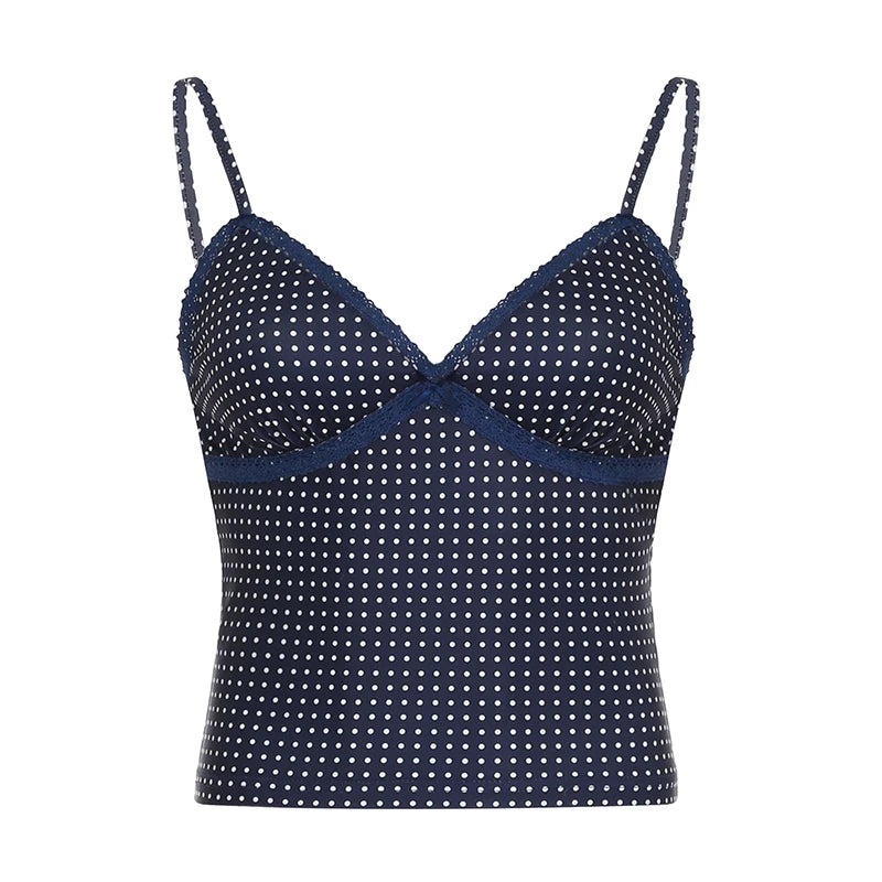 Polka Dot Crop Top
