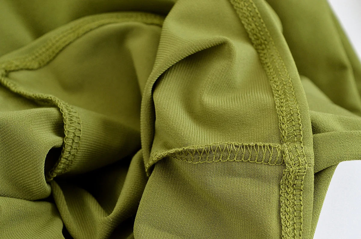 Amber Green Top and Pants Suit