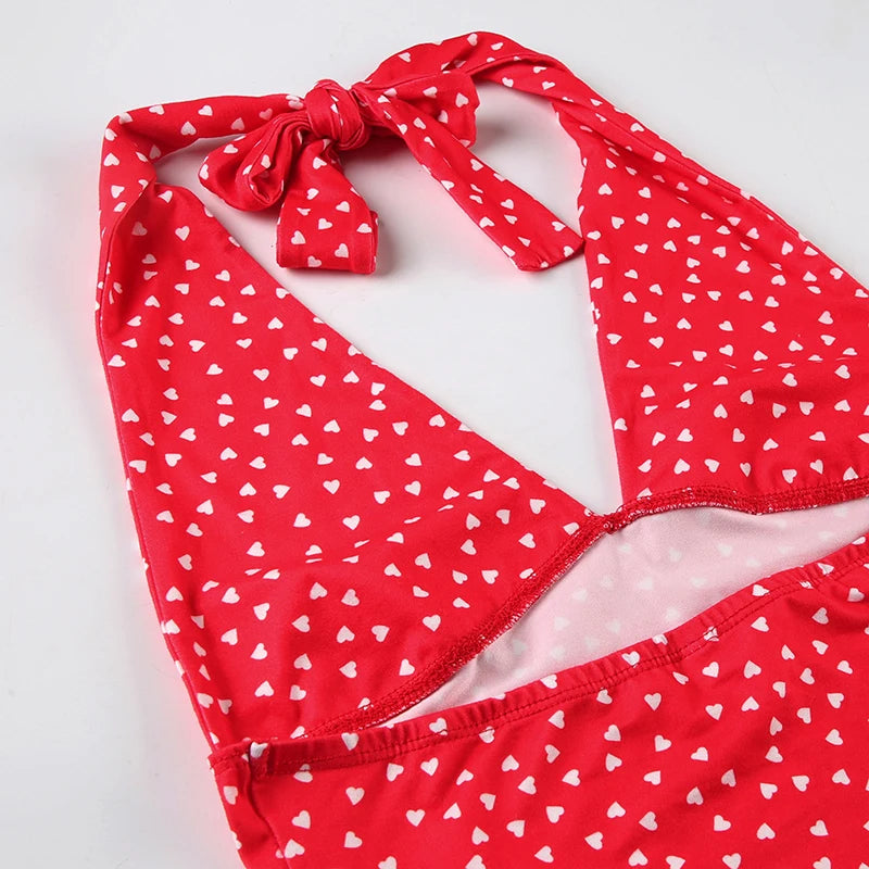 Milou Sweet Backless Blouses
