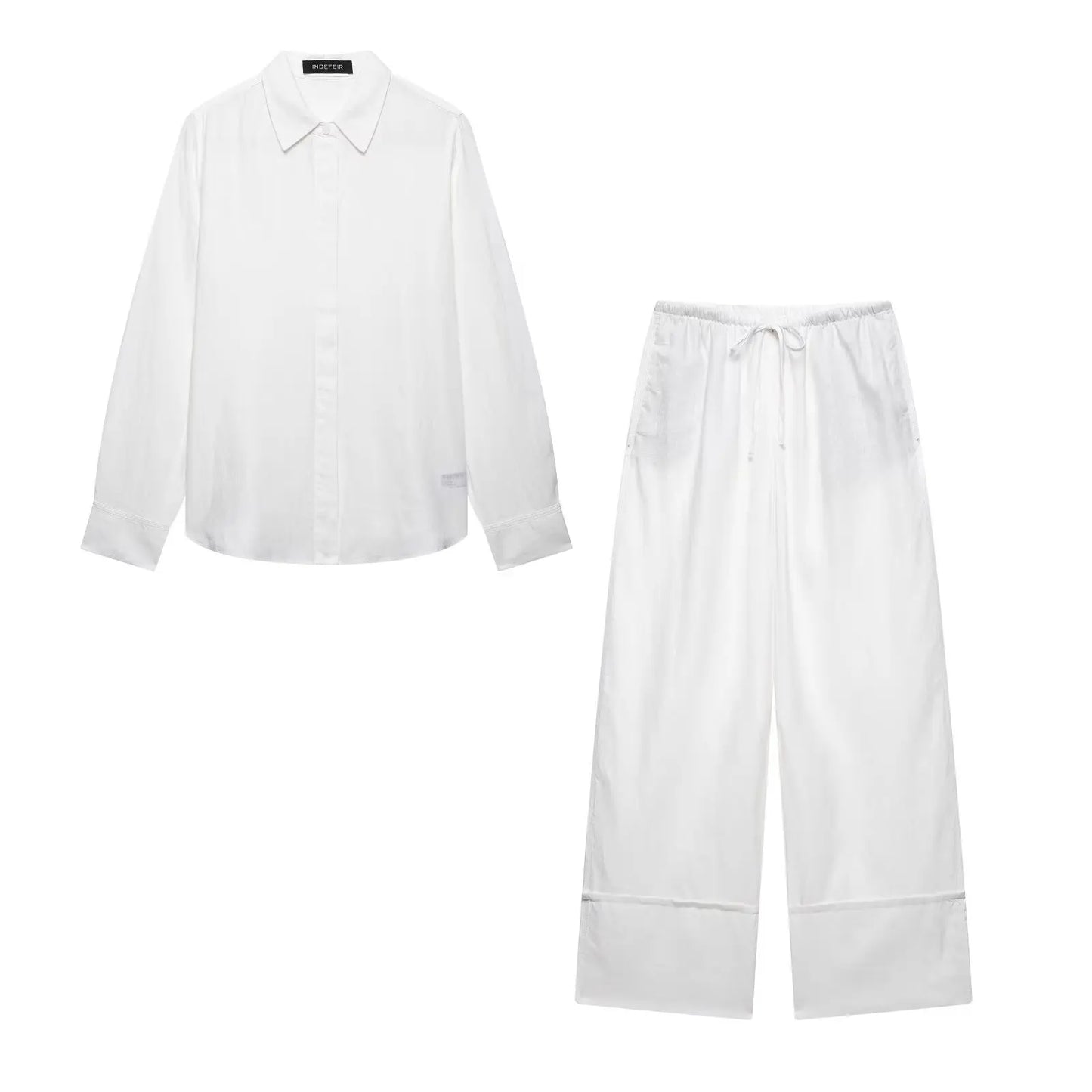 Madeline Elegant Blouse Trouser Set