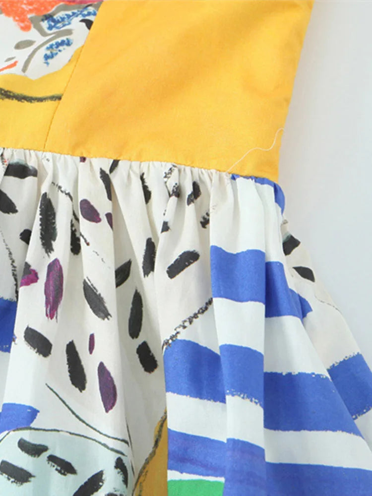 Jenna Fruit Print Dress