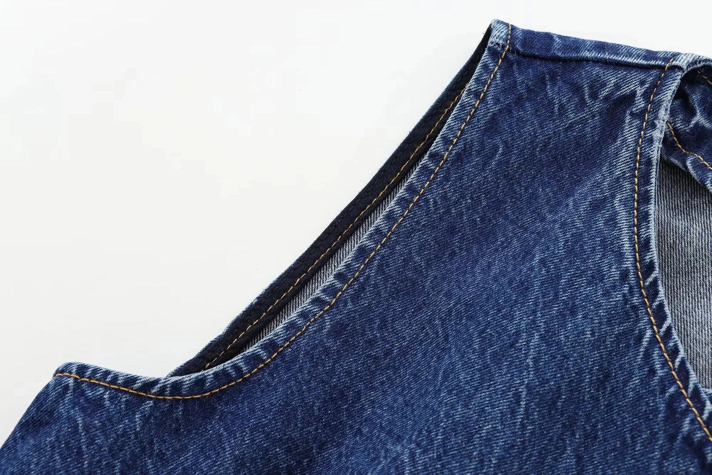 Lily Denim Sleeveless Vest