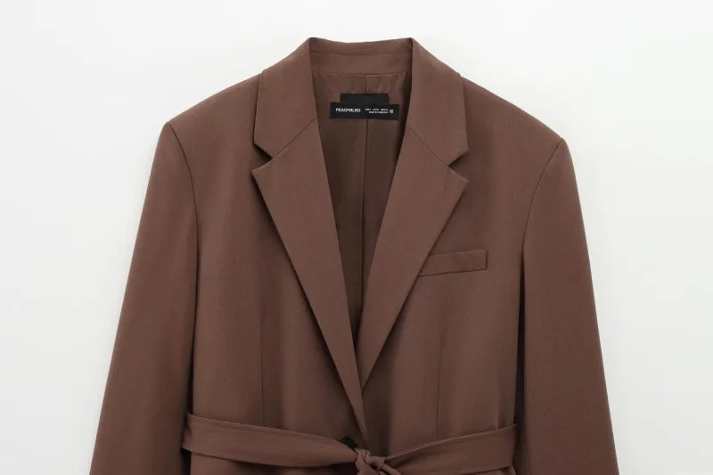 Emmy Brown Blazer & Pants