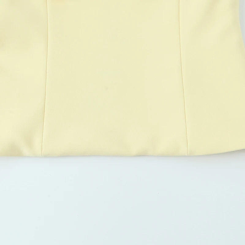 Yara Summer Top Yellow