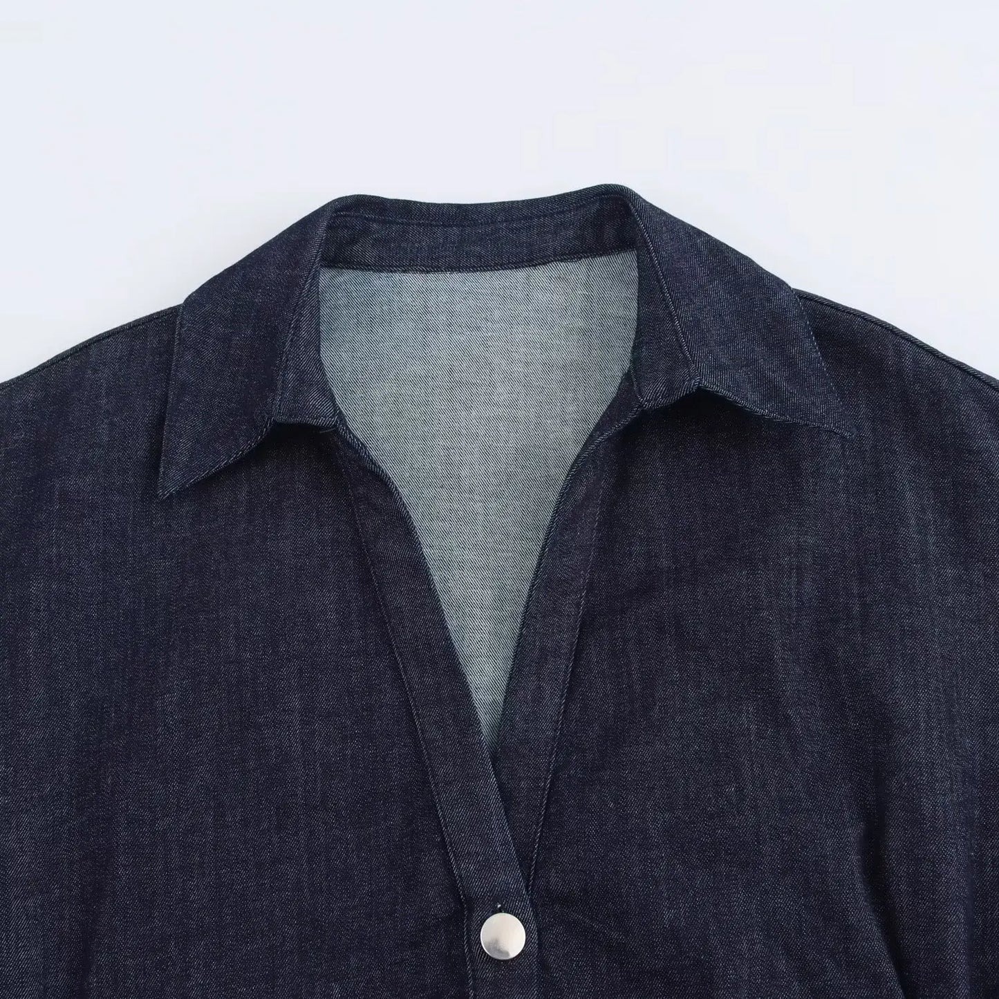 Kim Denim Long Dress