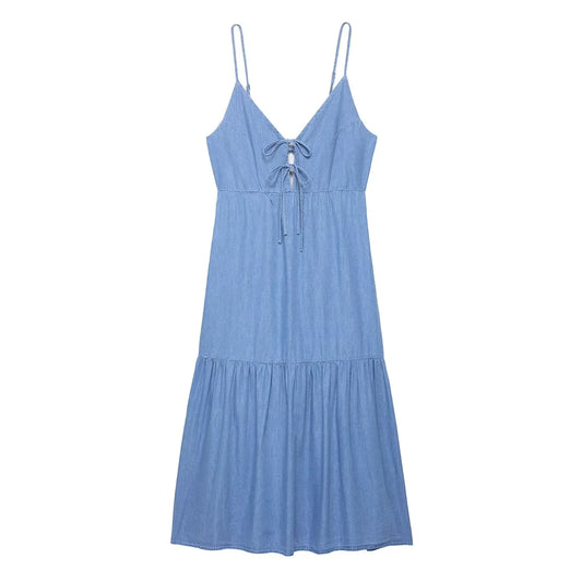 Sarah's Casual Lose Summer Dress