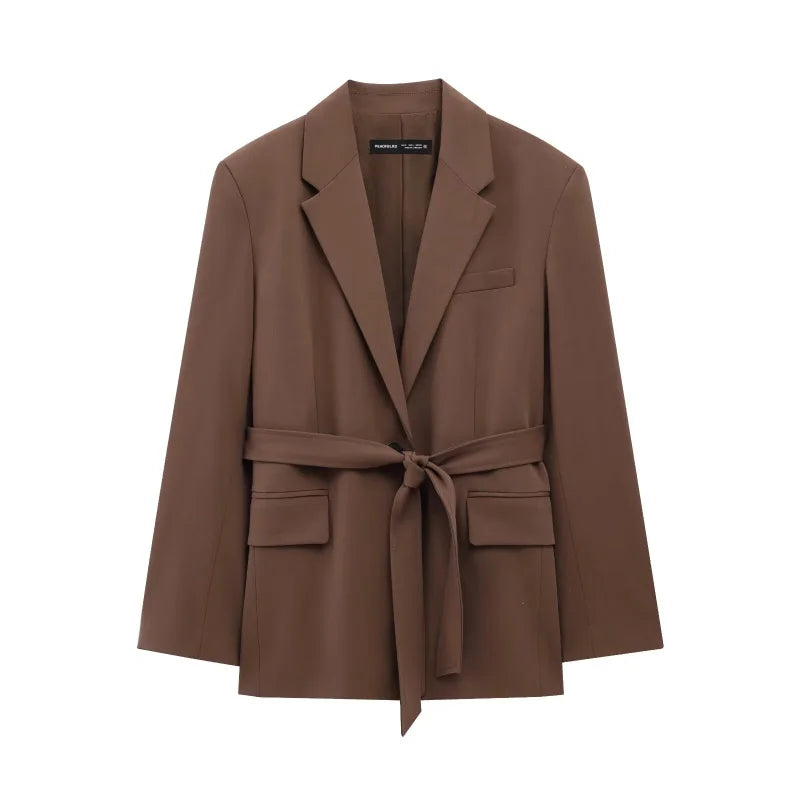 Emmy Brown Blazer & Pants