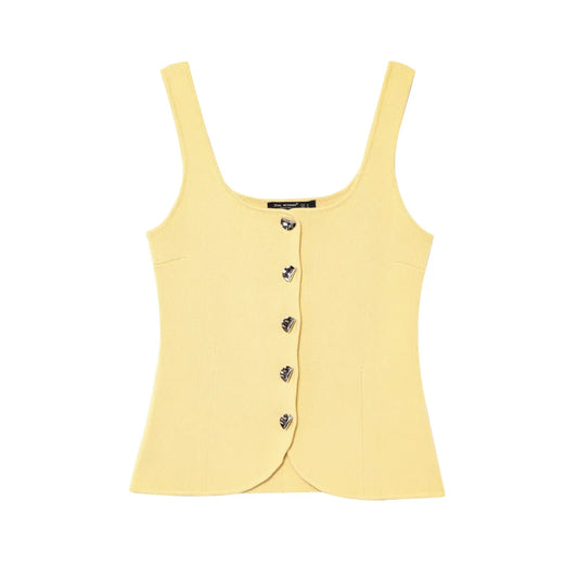 Nina Yellow Summer Top