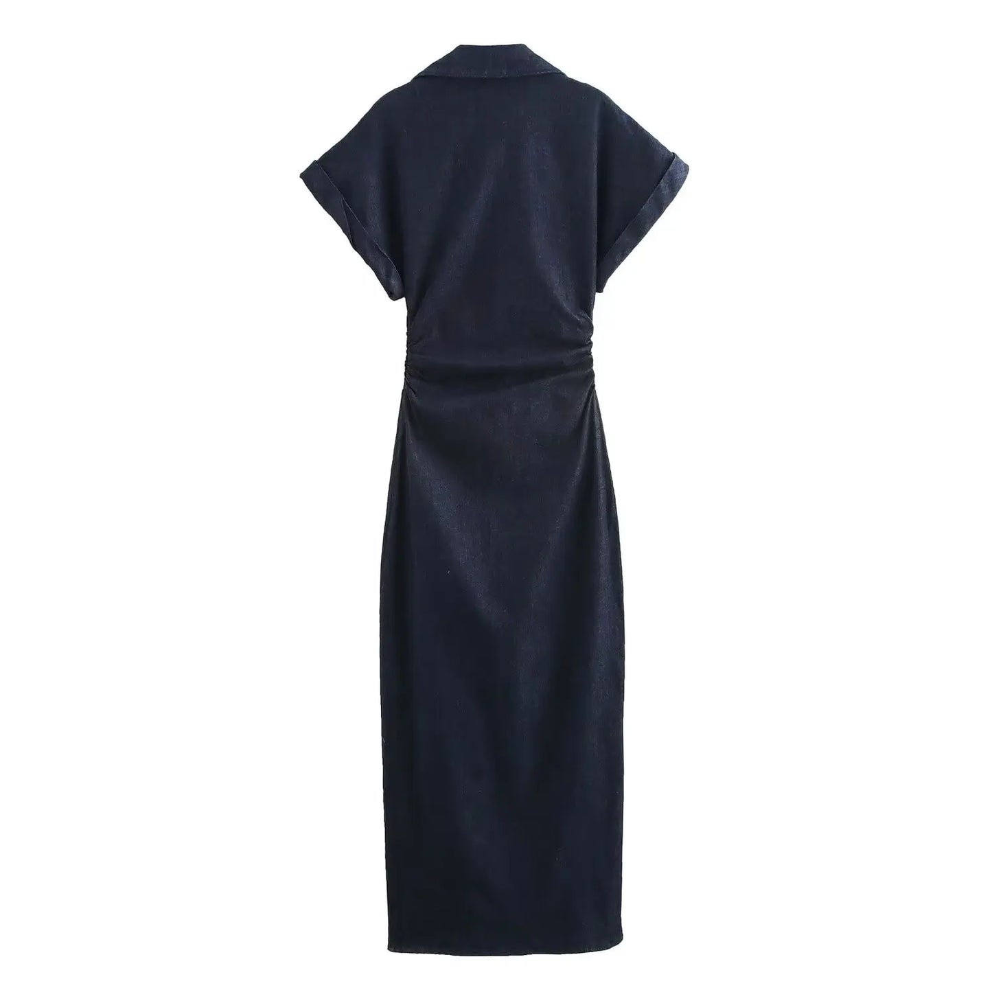 Kim Denim Long Dress