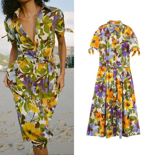 Ariël Floral Dress