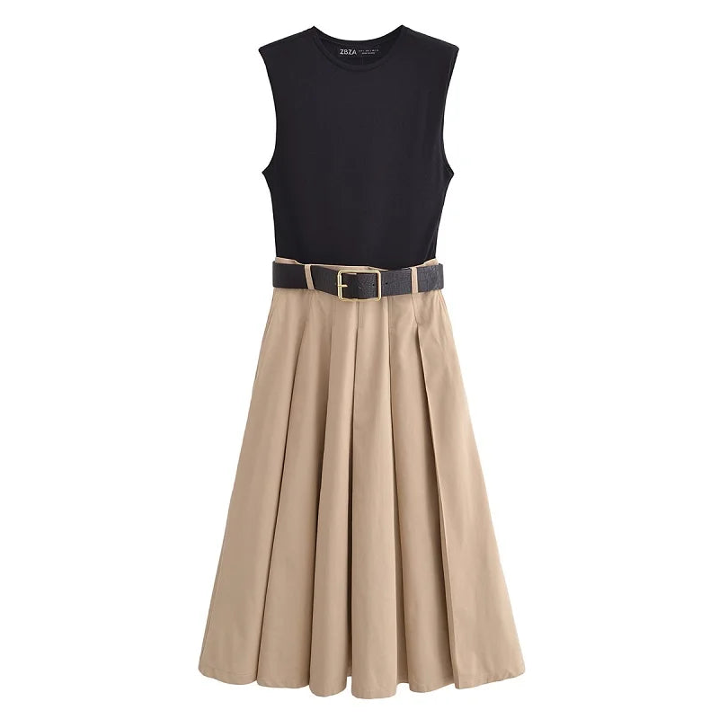 Fien Woman Dress with Belt