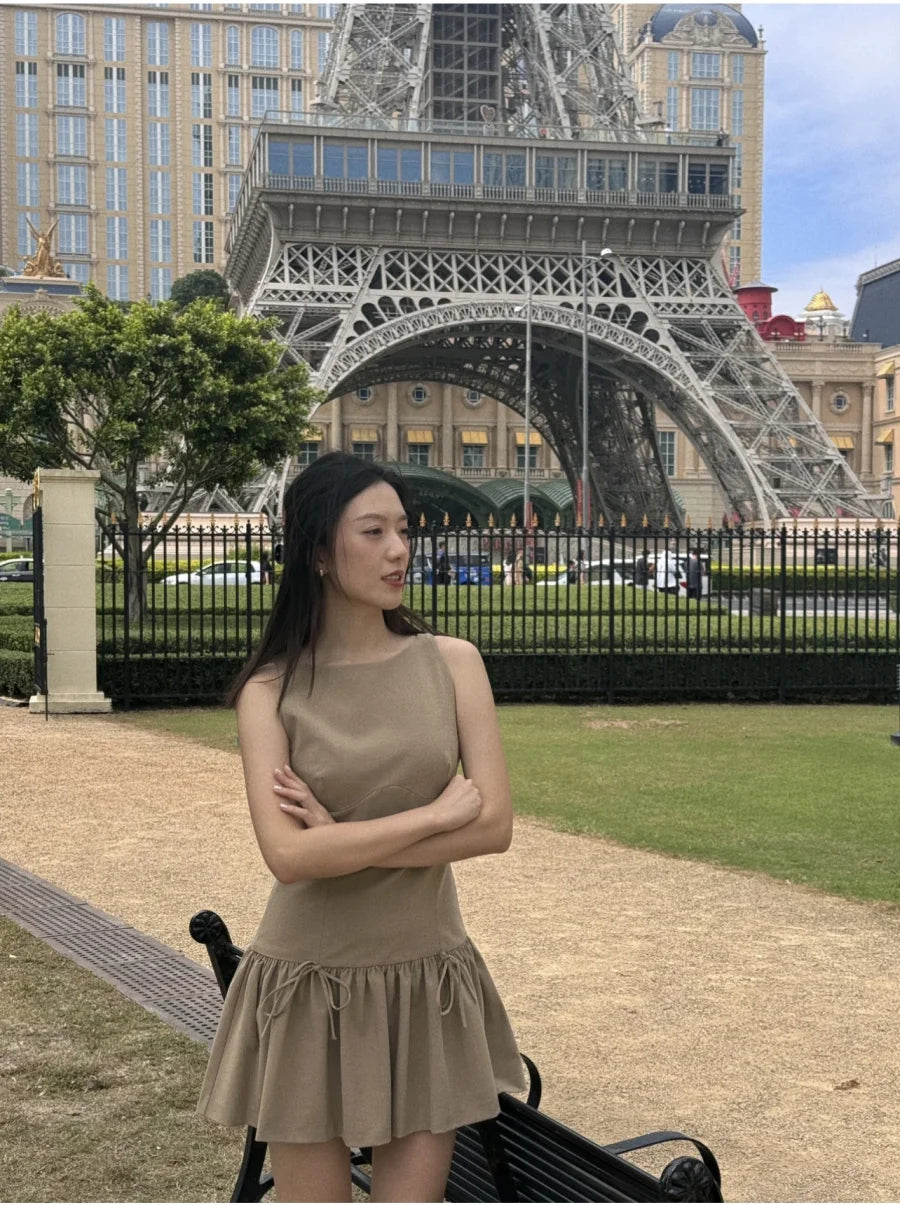 Femke School Style Sleeveless Dress