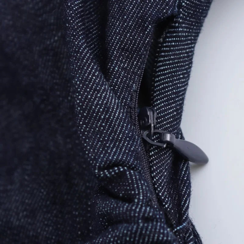 Kim Denim Long Dress