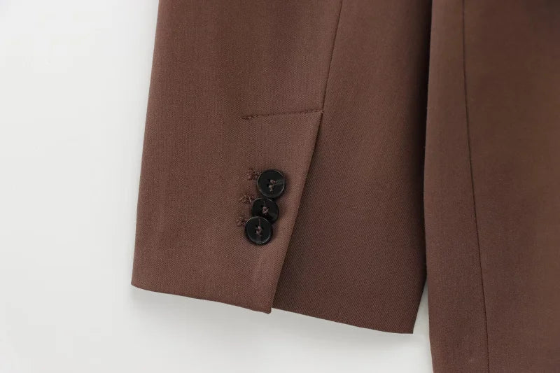 Emmy Brown Blazer & Pants