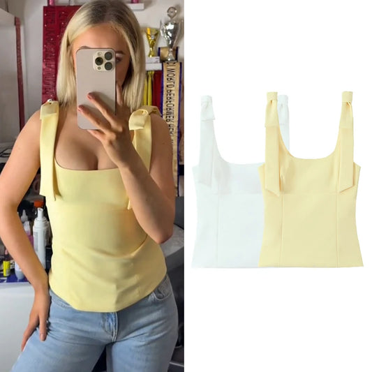 Yara Summer Top Yellow