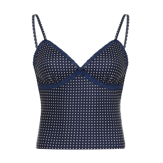 Polka Dot Crop Top