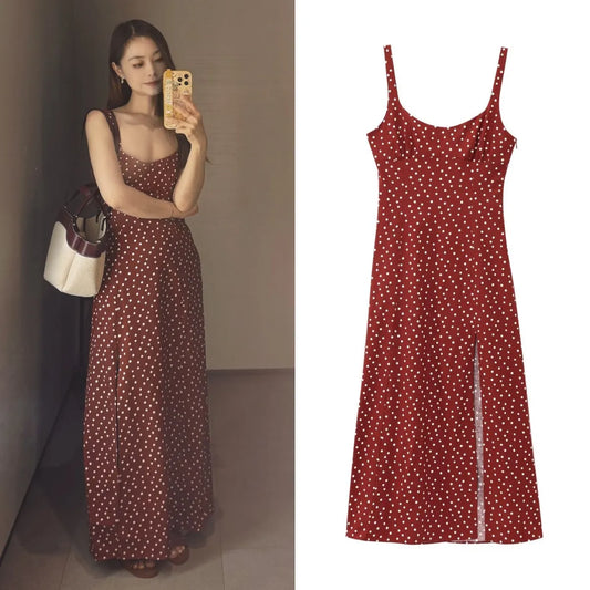 Camille Polka Dot Dress