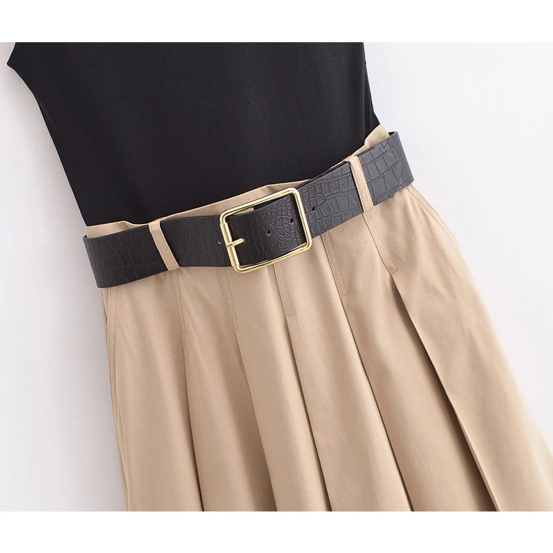 Fien Woman Dress with Belt