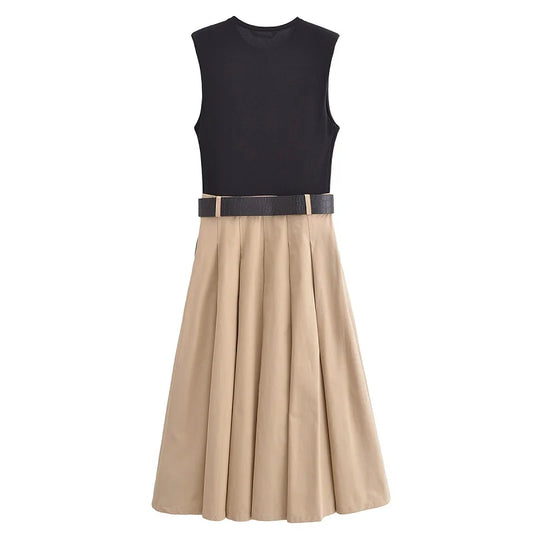 Fien Woman Dress with Belt