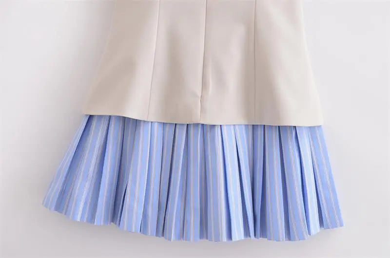 Saskia Chic Patchwork Dress