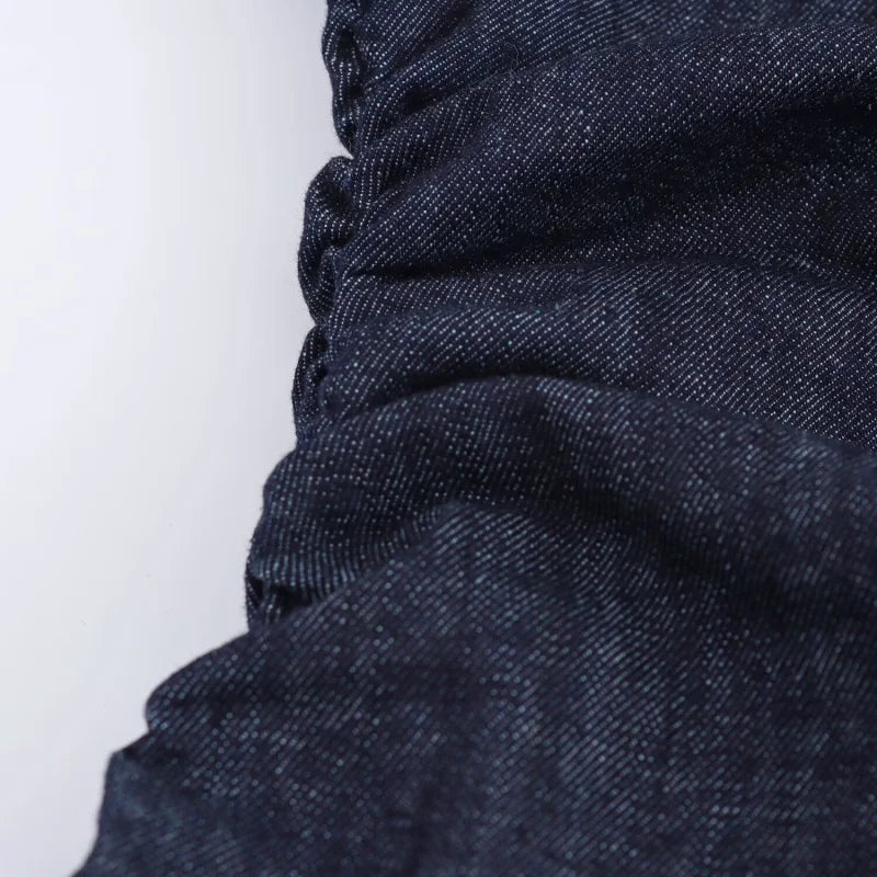 Kim Denim Long Dress
