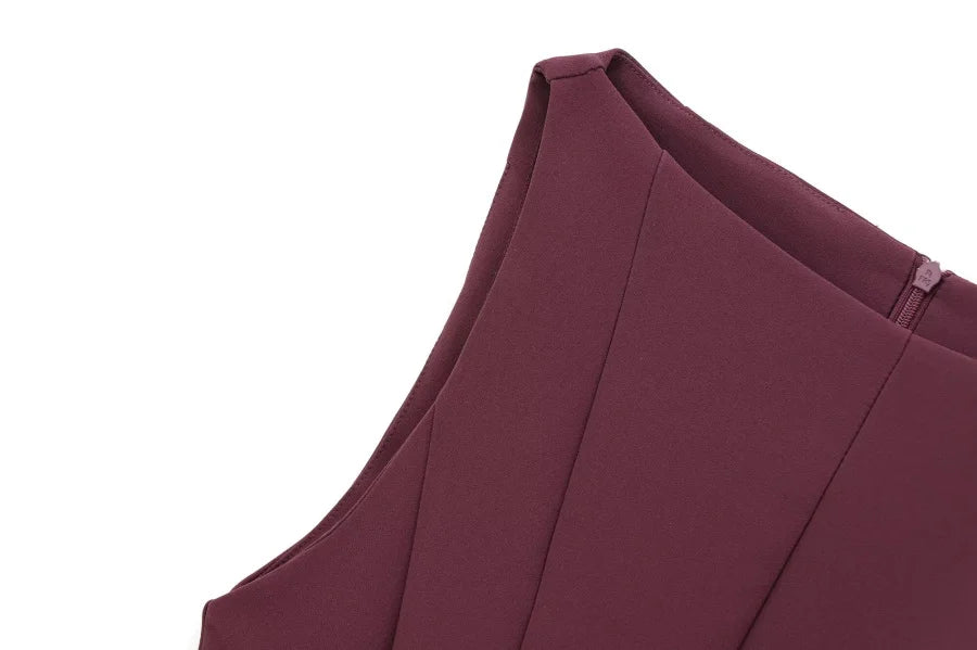 Clara Wide Swing Sleeveless Dress
