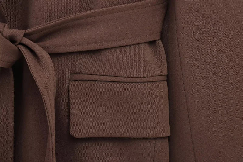 Emmy Brown Blazer & Pants