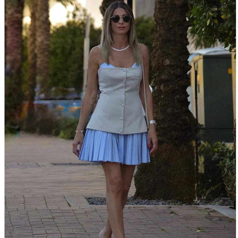 Saskia Chic Patchwork Dress
