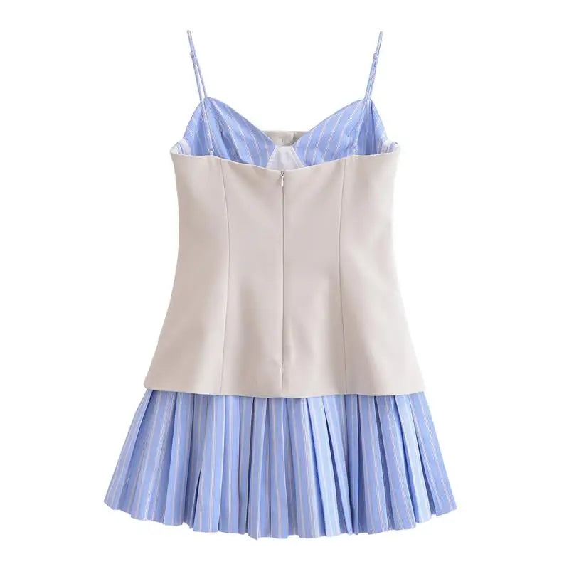 Saskia Chic Patchwork Dress